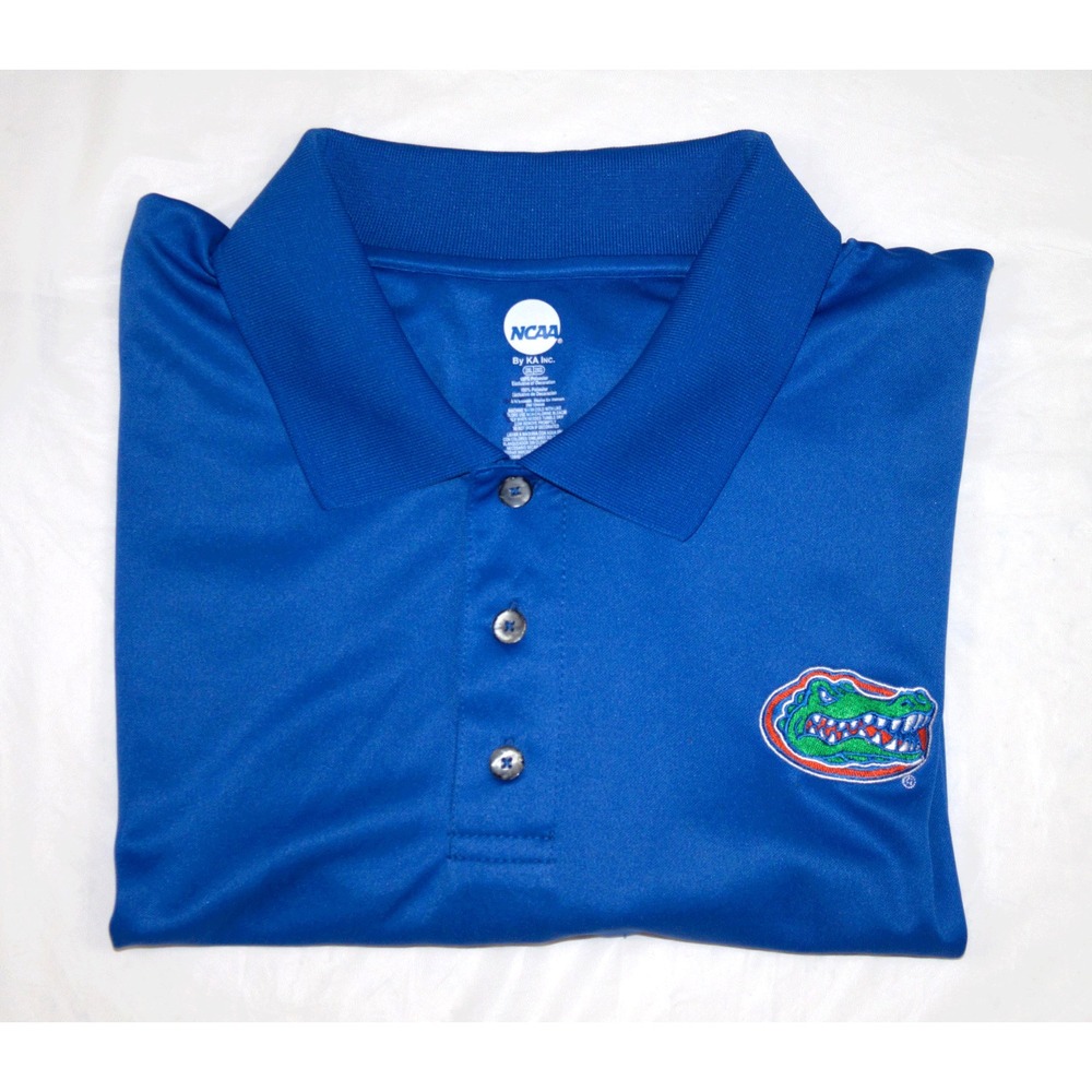 NCAA by KA Mens Florida Gators Short Sleeve 100% Polyester Polo‎ Shirt Size 2XL - Picture 4 of 5